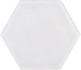 Плитка универсальная Amadis Fine Tiles Art Deco Matt on White (7,9x9,1-16pz) 32x28, матовая керамическая