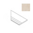 Ступень угловая Forte Dei Marmi Rock Siberian Ivory Gradino Lineare Ang. Sx 120 30x120 керамогранит матовая Atlas Concorde 620040000220
