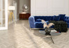 Керамогранит Wood Chevron Бежевый 15х90 Belleza матовый напольный 9L1190