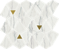 Мозаика Шарм Эдванс Платинум Вертекс Charme Platinum Mosaico Vertex керамическая 28.3x32.8