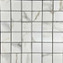 Мозаика Velsaa Satvario Gold Satin Mosaic 30х30 керамогранит сатинированная чип 4.7х4.7 мм, белый, серый