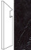 Плинтус Marvel Nero Marquina Battiscopa Sag. Sx керамогранит