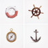Декор Marine Mix Blanco 20х20 керамический