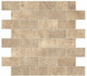 Мозаика Aix Beige Minibrick Tumbled-30,5x30,5 3.7x7.5 керамическая