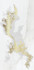 Декор Decor Solitaire Gold White Lapp/Rett 30x60 (комп/2 шт) керамогранит
