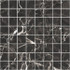 Мозаика Black and White Black 30х30 керамогранитная