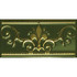 Бордюр Noblesse Cenefa Verde Botella 20x10 лянцевая