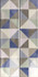 Декор Decor Triangle Mix 7.5x30 глянцевый керамический