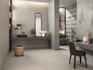 Мозаика Boost Stone Mosaico Cube Cold 30x30 керамогранит матовая, серый A7DN