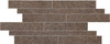 Мозаика Dolmen Pro Rosso Brick (A02O) 37,5x75 керамогранит