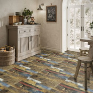 Пробковый плавающий паркет с цифровой HD-печатью