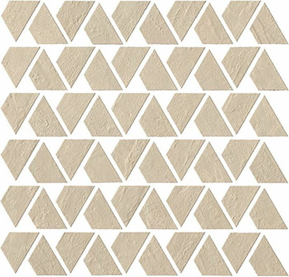 Мозаика Raw Sand Flag (9RFS) 31,1x31,6 керамика матовая, бежевый