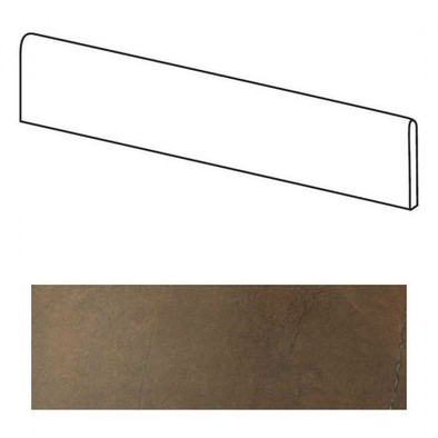 Плинтус Marvel Bronze Battiscopa Lappato 7.2x60 Atlas Concorde Italy лаппатированный (полуполированный) AVXW