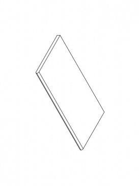 Керамогранит Landstone Night Lineare 30x60/Лэндстоун Найт Бортик 30х60