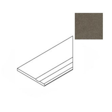 Ступень угловая Forte Dei Marmi Rock Alpine Brown Gradino Lineare Ang. Dx 120 30x120 керамогранит матовая Atlas Concorde 620040000225