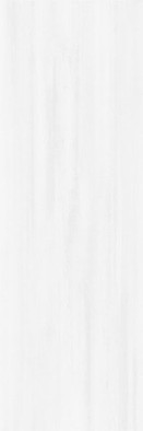 Настенная плитка Blur White WT15BLR00 25.3x75 глянцевая керамическая
