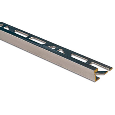 Бордюр Perfil Pro-Mate 5 Laton Cromado 0.5x1.1x250 Butech Porcelanosa Grupo  матовый B71132004