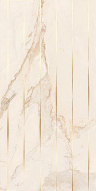 Декор Calacatta Gold Linea 31.5x63 глянцевый керамический