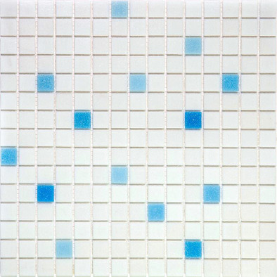 Мозаика DE109(m) Mix-1 20x20 стекло 32.7x32.7