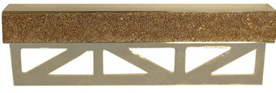 Бордюр Pro-Part Li Crystal sand SW Gold 1,1х1,1х250 Butech Porcelanosa Grupo глянцевый B73141323