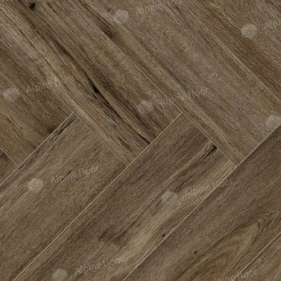 Ламинат Alpine Floor Herringbone by Camsan LF102-10 Дуб Бордо 606х101х8 8 мм 33 класс с фаской