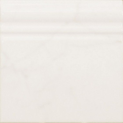 Плинтус Carrara Skirting 15x15 глянцевый керамический