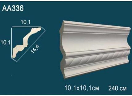 Перфект Карниз потолочный с рисунком AA336