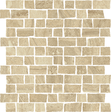 Мозаика Шарм Эдванс Травертино Роу Charme Advance Travertino Mosaico Raw керамогранит 30x30