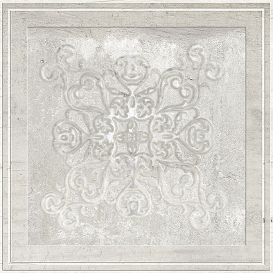 Декор Absolut Keramika Newcastle Decor Grey 45x45, , глянцевый керамический