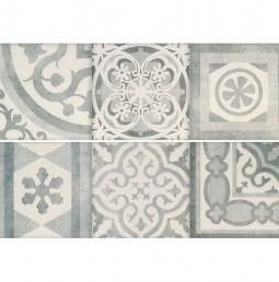 Декор Ros. 9512 Cmposicion Retro II Gris (компл.) керамический