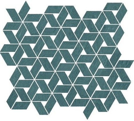 Мозаика Raw Petroleum Twist 35,8x31 керамическая