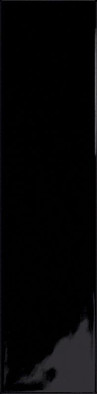 Декор Gloss Black 7.5x30 глянцевый керамический