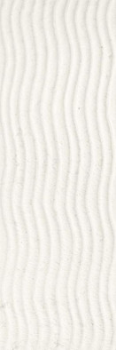Настенная плитка White reliev elypse 30х90 керамическая