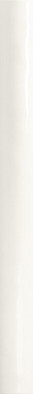 Бордюр Listelo Gloss White 2.5x30 керамический