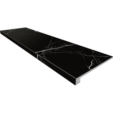 Комплект (Ступень MOG601 (33x120) полир. (прямоугол. бортик) без насечек + Подступенок (14,5x120)) 68769