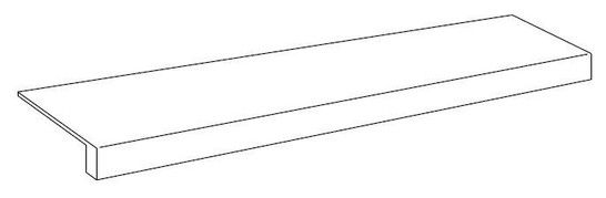 Ступень фронтальная Rinascente Grey Scal. Front./Ринашенте Грей 33x120 керамогранит матовая 620070802247