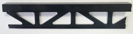 Бордюр Perfil Pro-Part Alumino Anodizado Black 0.8x1.1x250 Butech Porcelanosa Grupo глянцевый B71342659