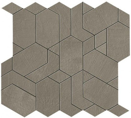 Мозаика Boost Pro Taupe Mosaico Shapes (A0QC) 31x33,5 керамогранит