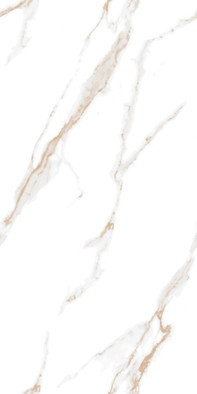 Керамогранит Calacatta Sharp Gold Белый 60х120 Полированный Ceradim универсальная плитка