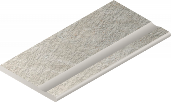 Керамогранит Magma Ice Bordo 30x60 Svasato.Round Italon x2 матовый бортик закругленный с выемкой 620090001344