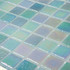 Мозаика Togama G320 стекло 34х34 см глянцевая чип 25х25 мм, голубой