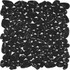 Мозаика AGPBL-BLACK стекло 28.5х28.5 см матовая, черный