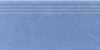 Ступень фронтальная Синий 600х300 полированная с насечками керамогранит