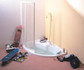 Акриловая ванна Ravak Rosa I L 140 см