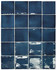 Настенная плитка Manacor Ocean Blue 10x10 глянцевая керамическая