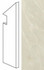 Плинтус MARVEL Imperial White Battiscopa Sag.dx AFBY 7,2x30 шт керамогранит