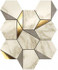 Декор Marvel Gold Hex Gris-Calacatta 9EHG 25,1x29 м2 керамический