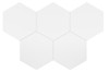 Керамогранит Coimbra White 17.5х20 Неректифицированный Equipe матовый универсальный 30631