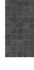 Мозаика Mk.ExpressionTitanioRect 15х30 керамогранит Azulev матовая чип 30х30 мм, черный