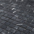 Мозаика STN10154М камень 30х30 см матовая чип 15x15 мм, черный
